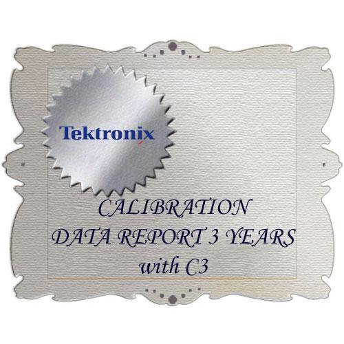 Tektronix D3 Calibration Data Report for HDVG7 HDVG7 D3, Tektronix, D3, Calibration, Data, Report, HDVG7, HDVG7, D3,