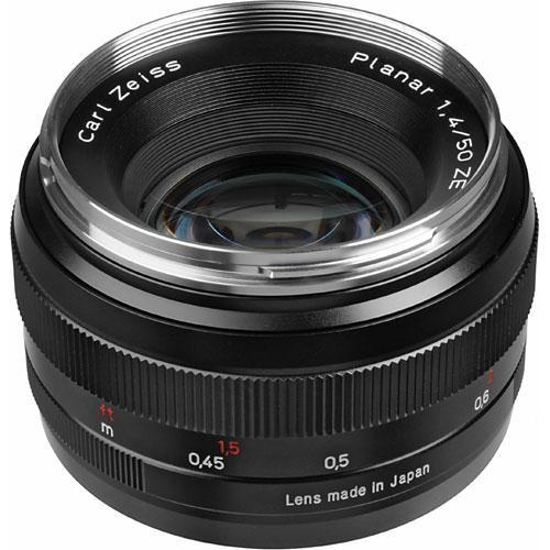 Zeiss Normal 50mm f/1.4 ZE Planar T* Manual Focus Lens