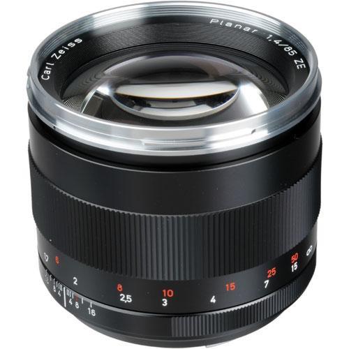 Zeiss Telephoto 85mm f/1.4 ZE Planar T* Manual Focus Lens