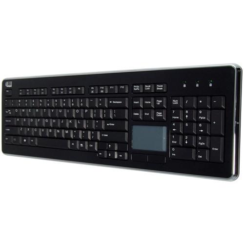 Adesso Slim Touch Desktop Keyboard with Built-in AKB-440UB