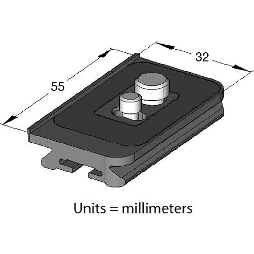 Arca-Swiss Slidefix 55 QR Camera Plate for Hasselblad 802273, Arca-Swiss, Slidefix, 55, QR, Camera, Plate, Hasselblad, 802273,