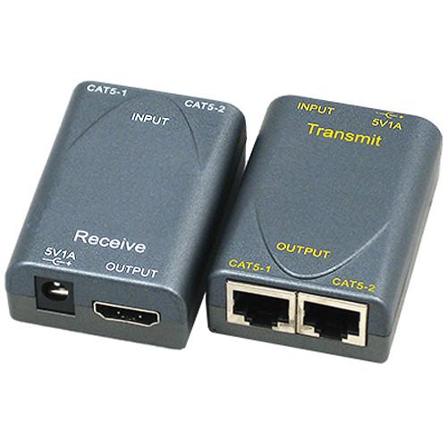 Comprehensive CHE-2 1 Port HDMI Extender Over Dual Cat 5 CHE-2