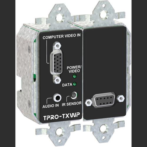 FSR TPRO-TXWPD-IVO 2-Gang Wall Plate Transmitter TPRO-TXWPD-IVO