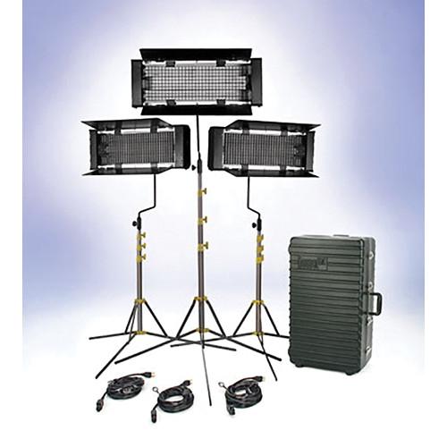 Lowel Trio 3-Light (Daylight) Fluorescent Kit FLT-903DA