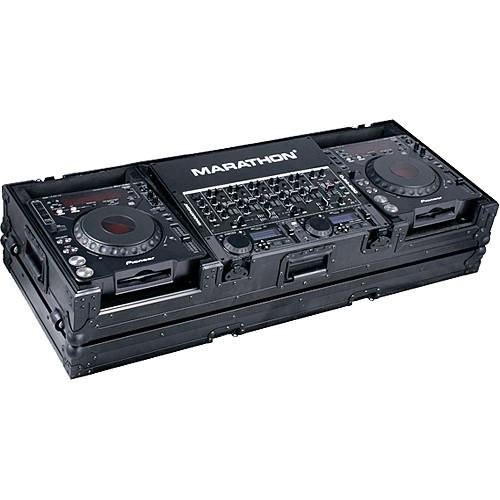 Marathon MA-DJCD19WBLK Flight Road Coffin Case MA-DJCD19WBLK