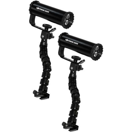 Nocturnal Lights Dual SLX 800xi Video Light Kit KV-800XI-P-SS