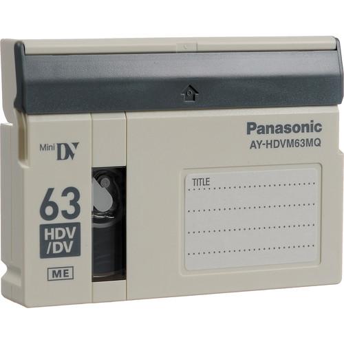 Panasonic AY-HDVM63MQ Mini 63 Minute Master Quality AY-HDVM63MQ, Panasonic, AY-HDVM63MQ, Mini, 63, Minute, Master, Quality, AY-HDVM63MQ