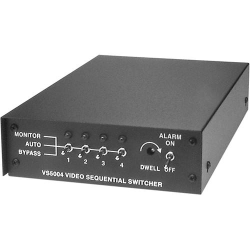 Pelco 4-Position Single Output Sequential Switcher VS5104, Pelco, 4-Position, Single, Output, Sequential, Switcher, VS5104,
