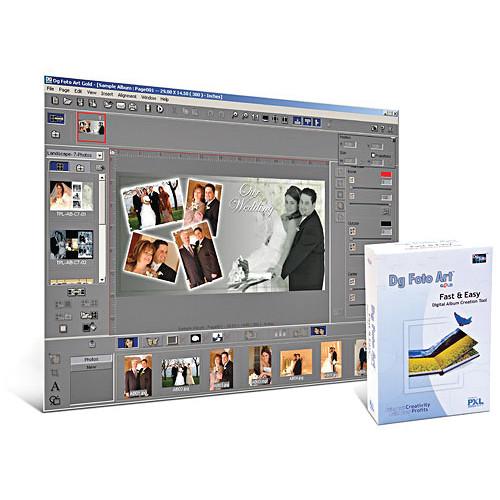 PXL Soft Dg Foto Art Gold Software for Mac and 8906009191218